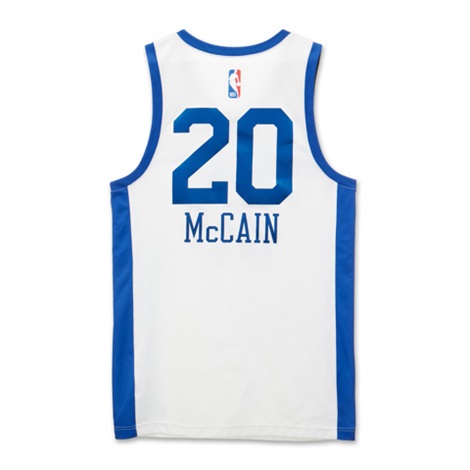 Jared McCain Philadelphia 76ers 2024-2025 Game Worn Icon